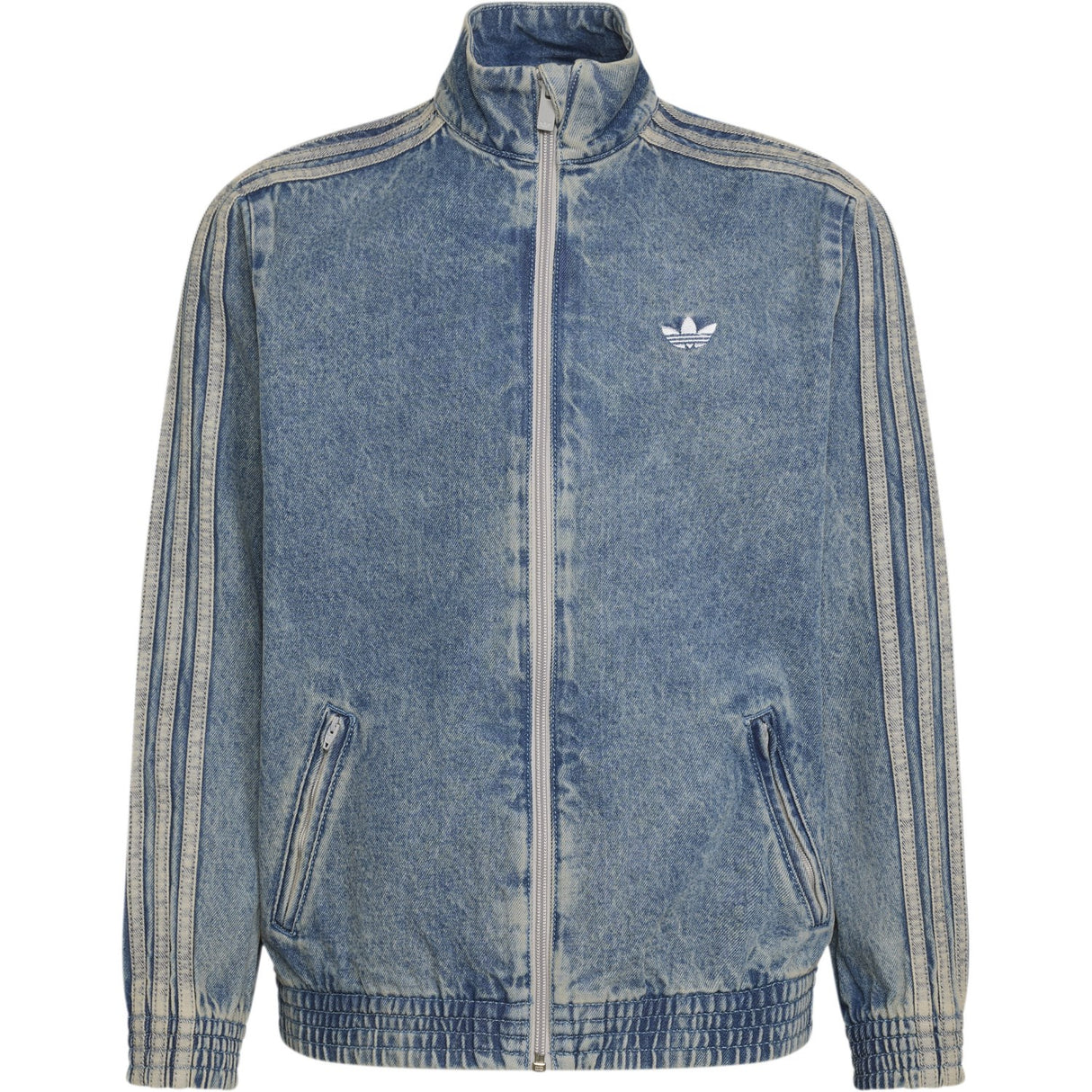 adidas Originals Worn Blue Denim Firebird Den Tt Jacket