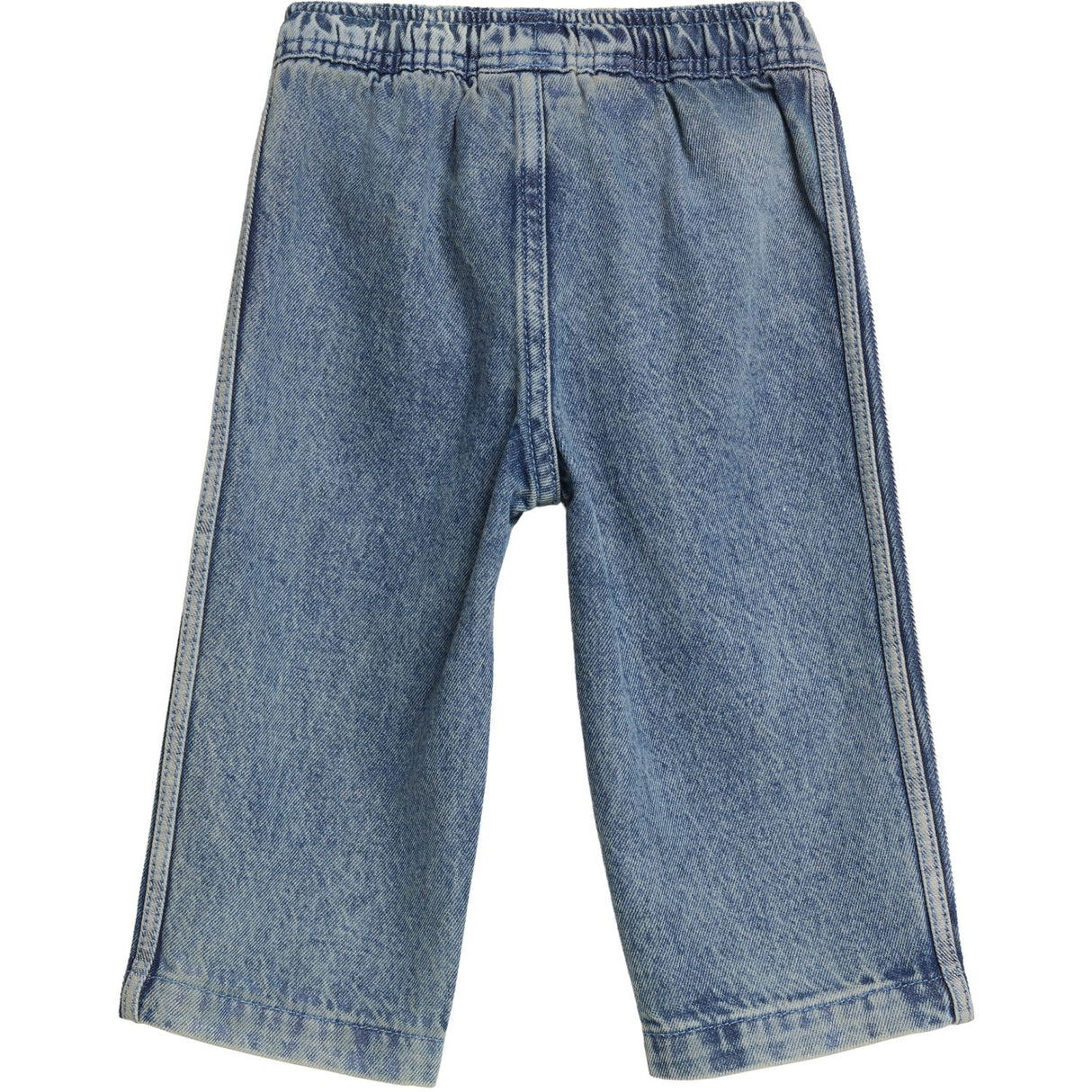 adidas Originals Worn Blue Denim Firebird Den Tp Pants