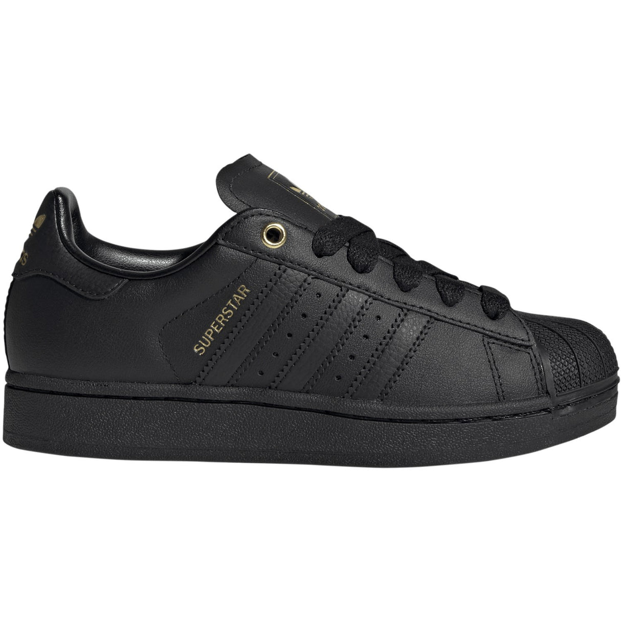adidas Originals Core Black Core Black Gold Met. Superstar Ii J Sneakers