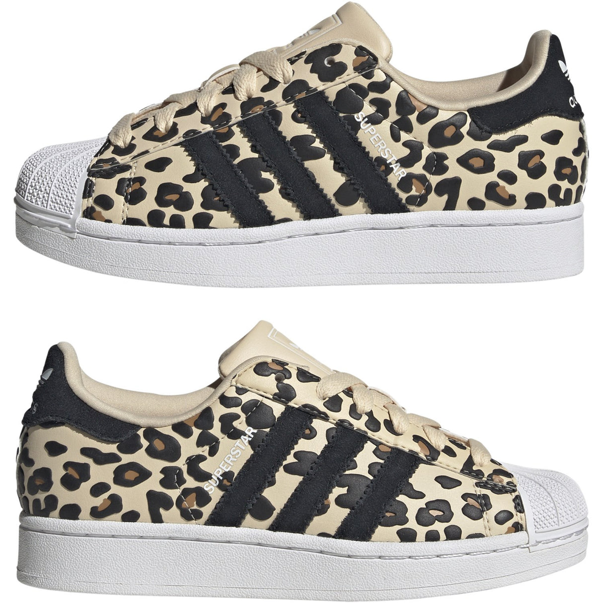 adidas Originals Sand Strata Core Black Ftwr White Superstar Ii J Sneakers