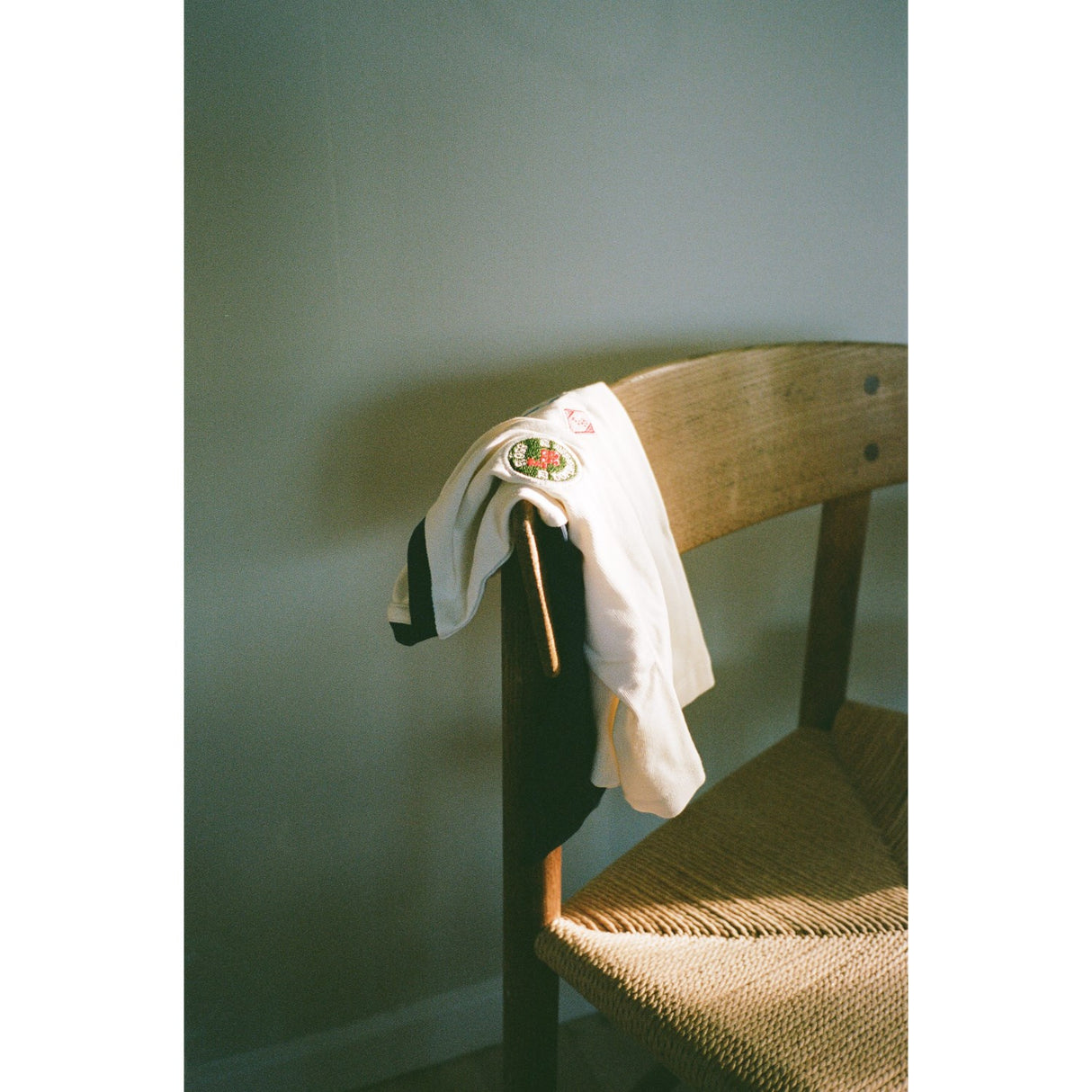 Flöss Gentle Cream-Navy Eskil Blouse