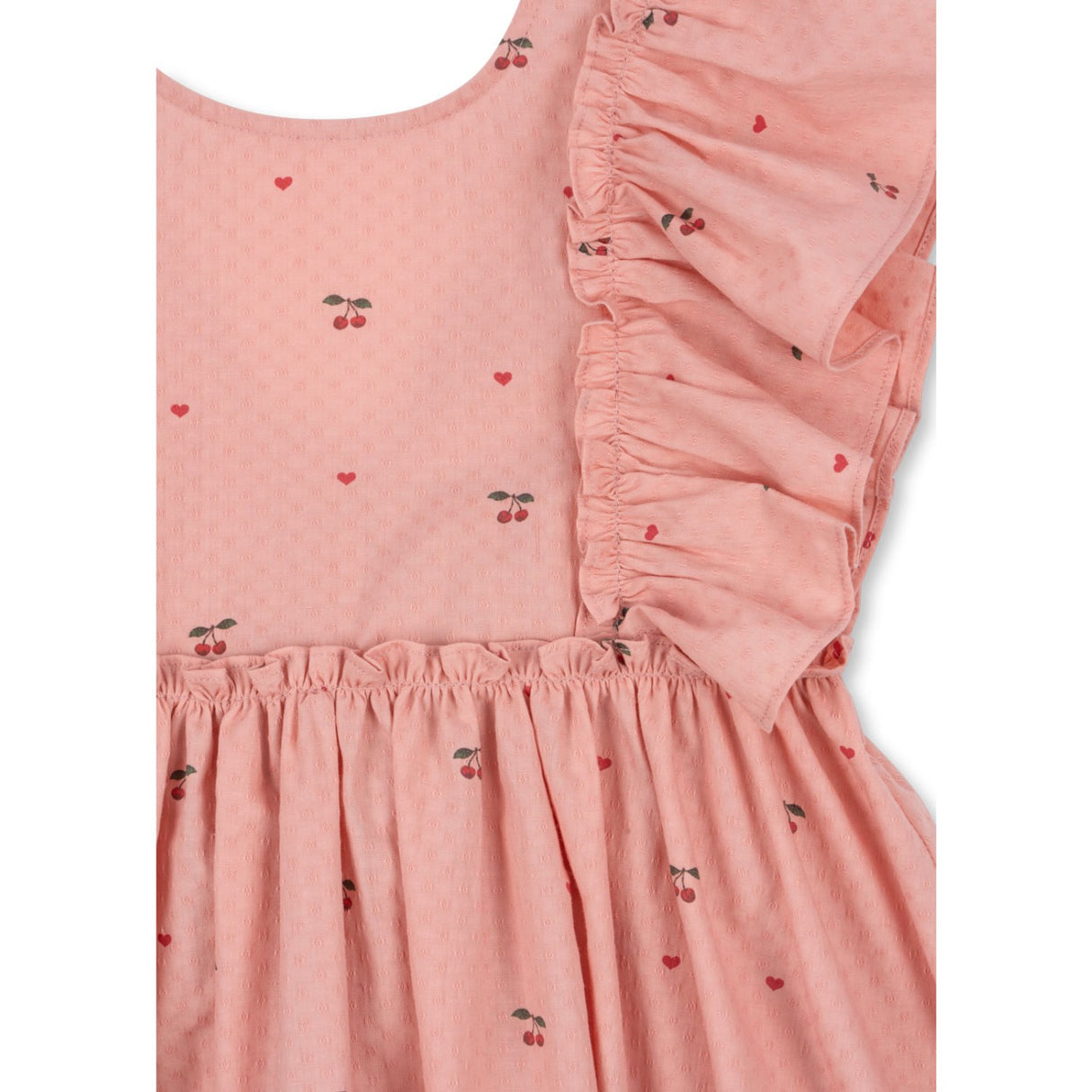 Konges Sløjd Cherry Coeur Evia Frill Dress Gots