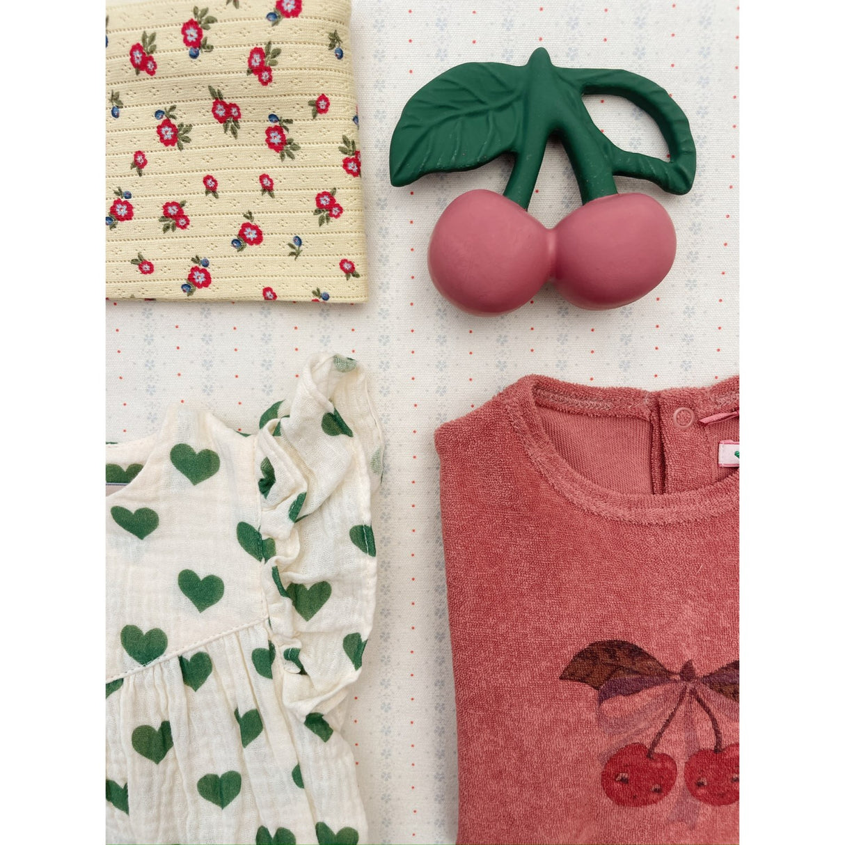 Konges Sløjd Amour Verde Coco Romper Gots