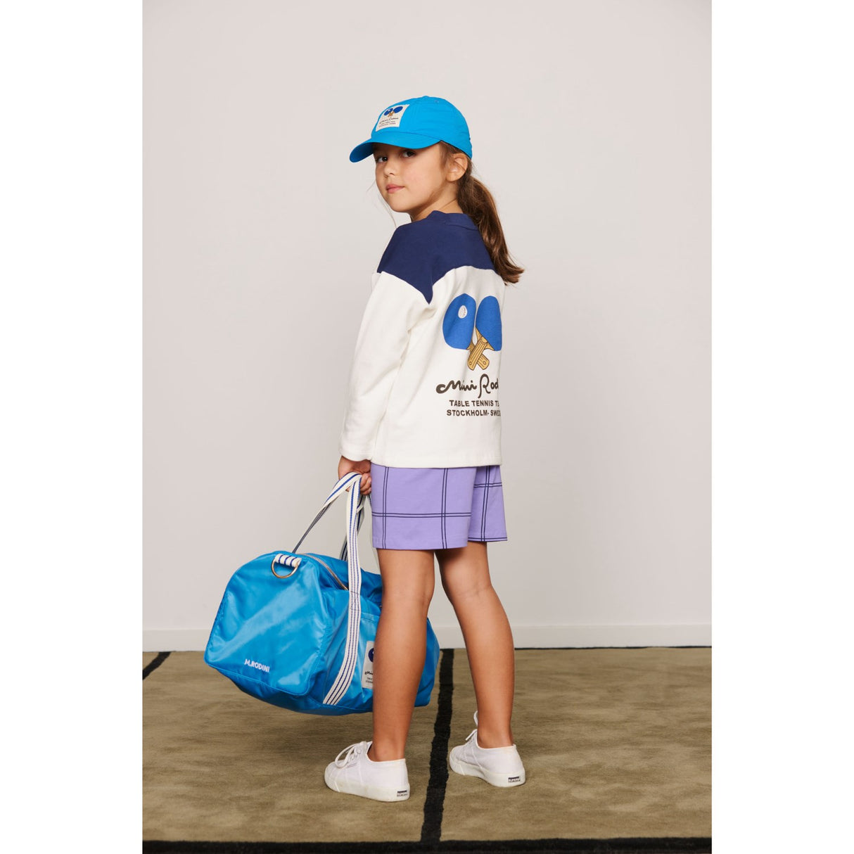Mini Rodini White Table Tennis Sp Sweatshirt