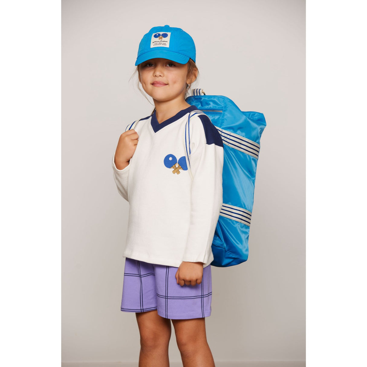 Mini Rodini White Table Tennis Sp Sweatshirt