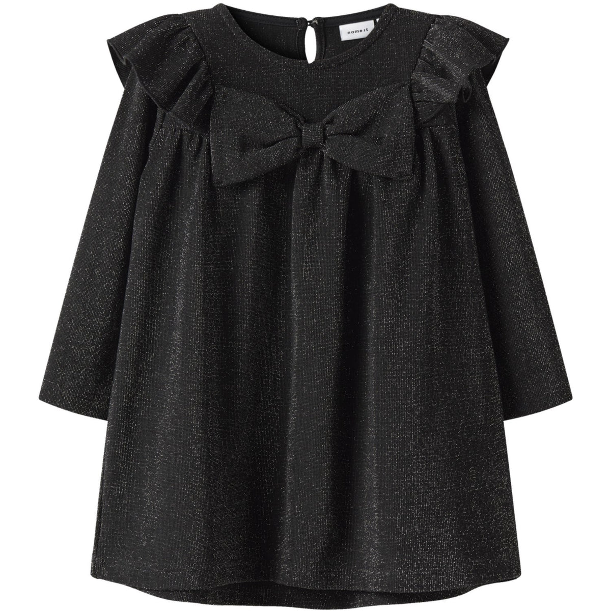 Name It Black Nmfroisin M Ls Dress