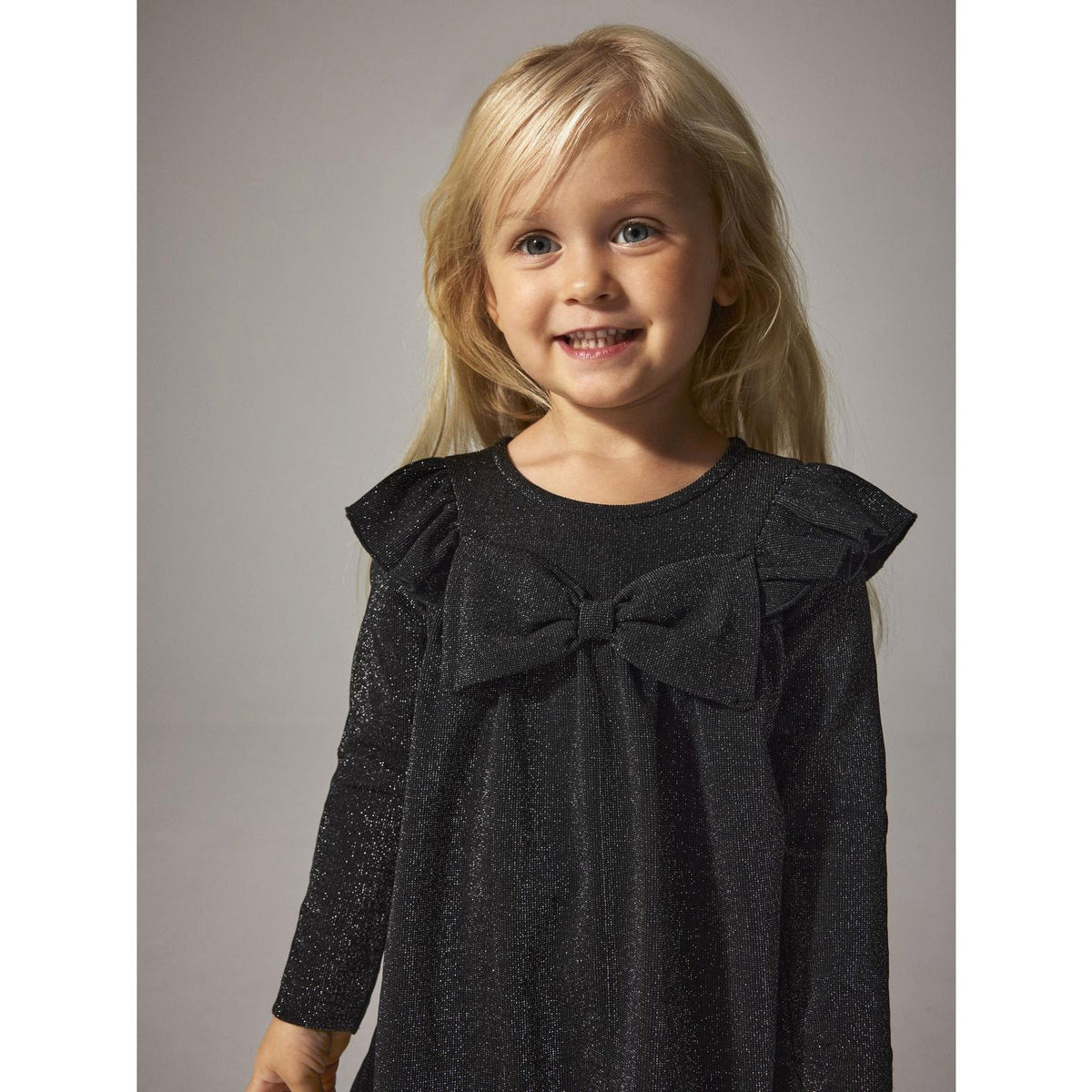 Name It Black Nmfroisin M Ls Dress