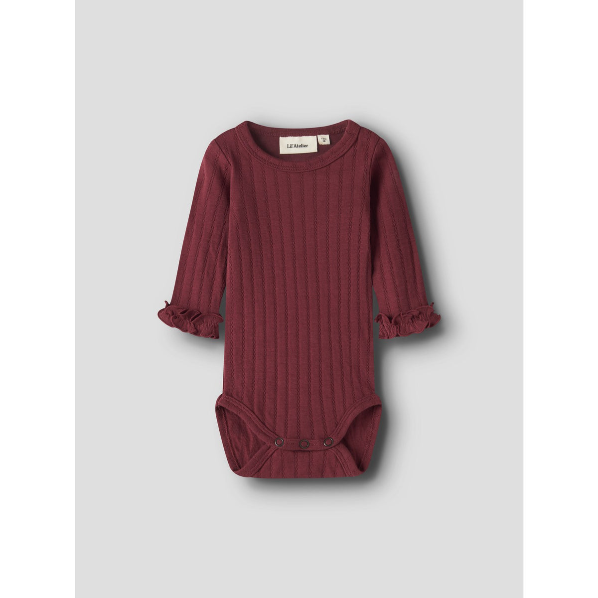 Lil'Atelier Biking Red Nbfriver Ls Slim Body Lil