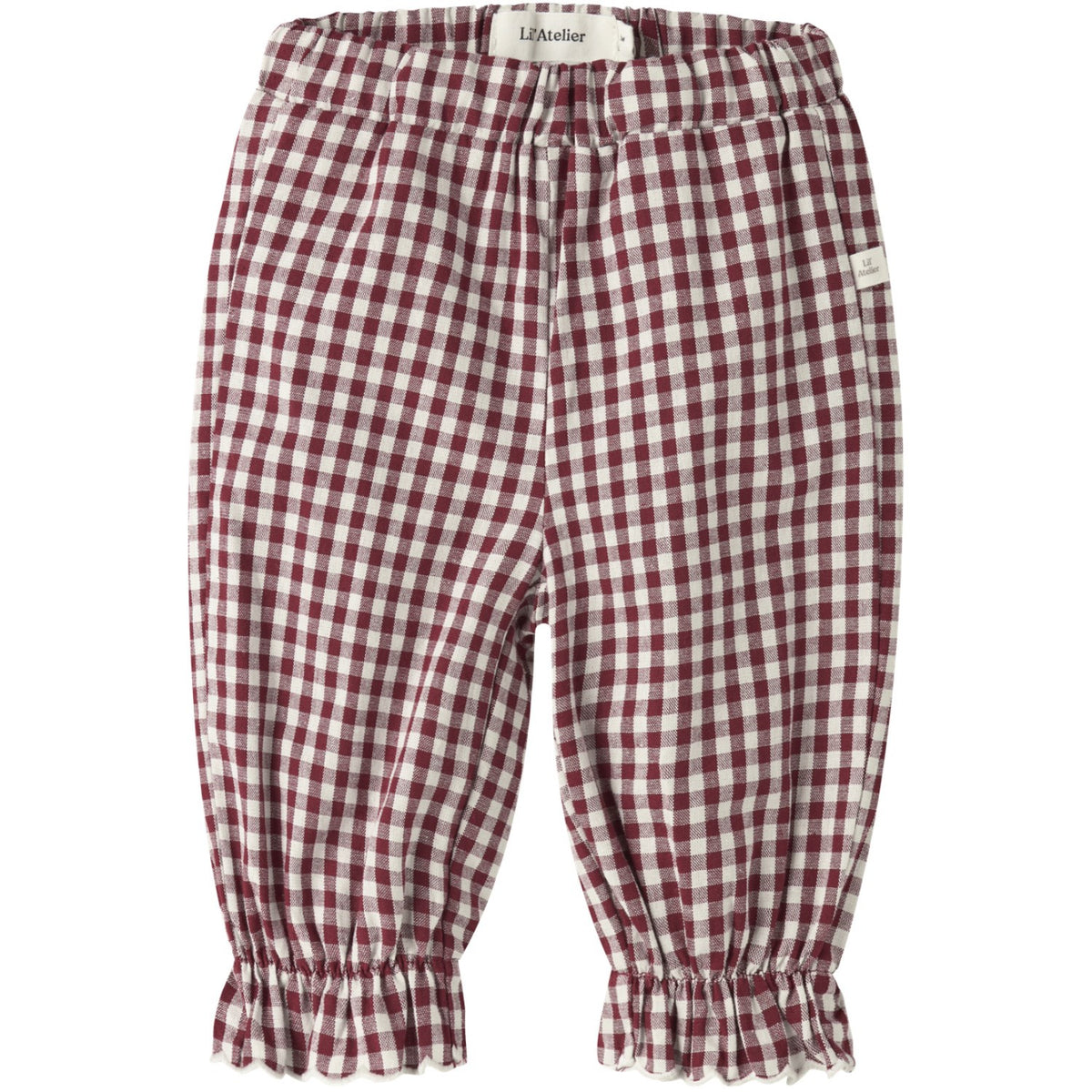 Lil'Atelier Biking Red Nbfroanne Loose Pants Lil