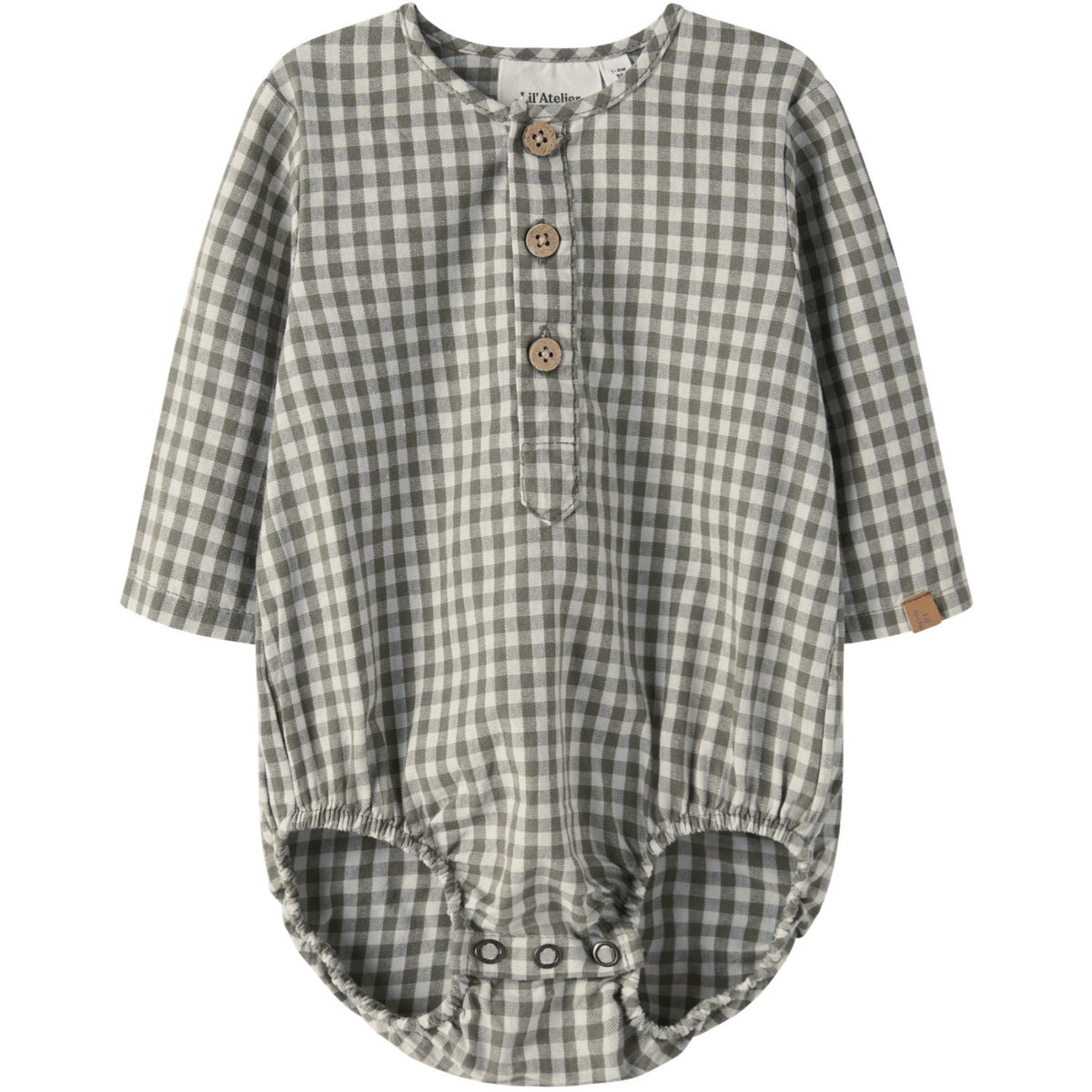 Lil'Atelier Mulled Basil Nbmroanne Ls Body Shirt Lil