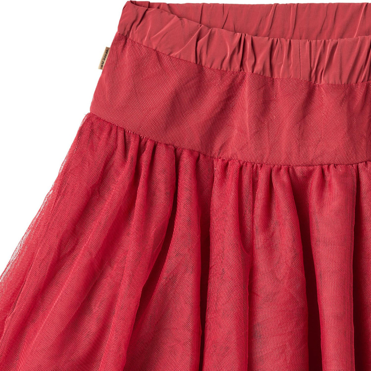 Wheat Red Cherry Skirt Tulle