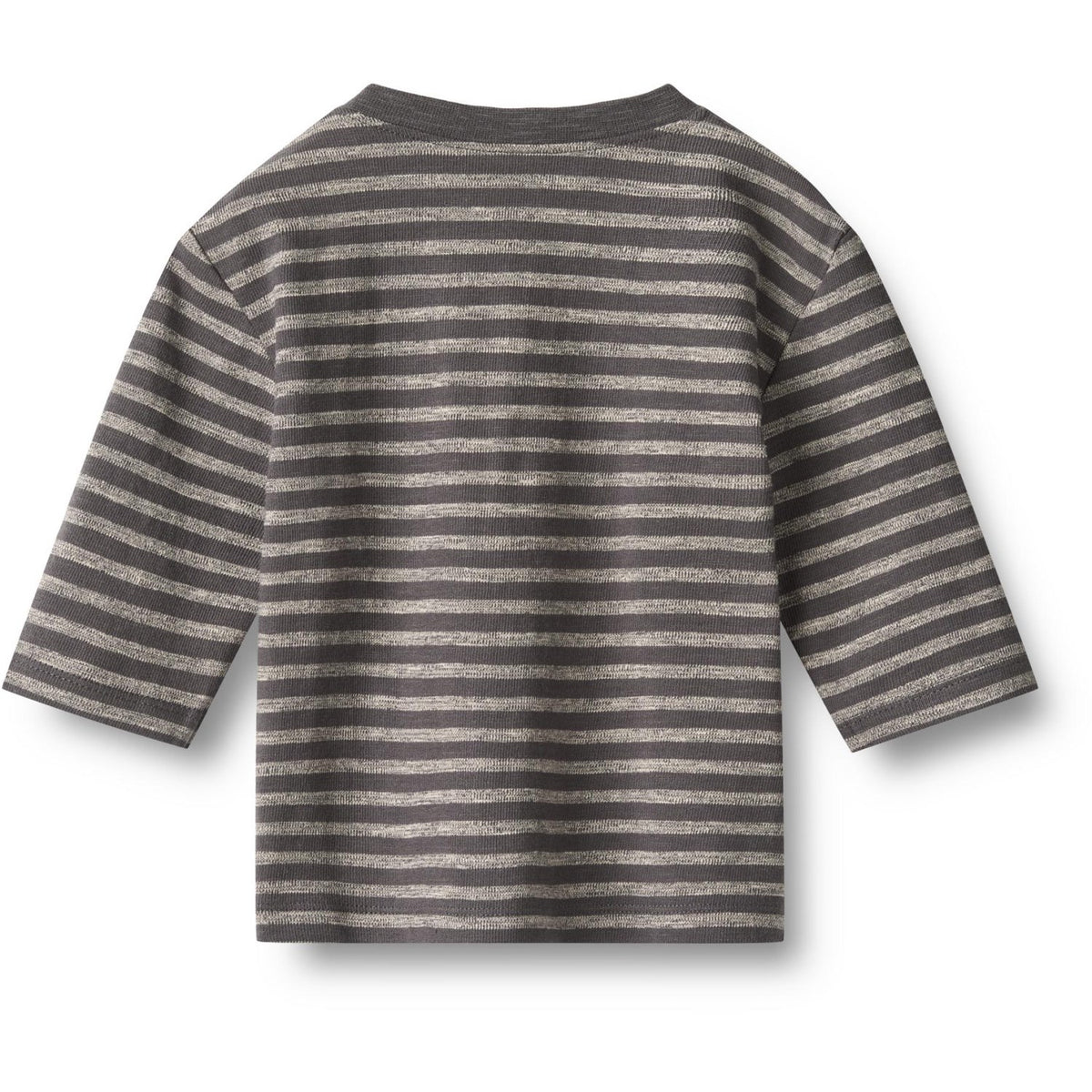 Wheat Dark Charcoal Stripe Blouse Ross