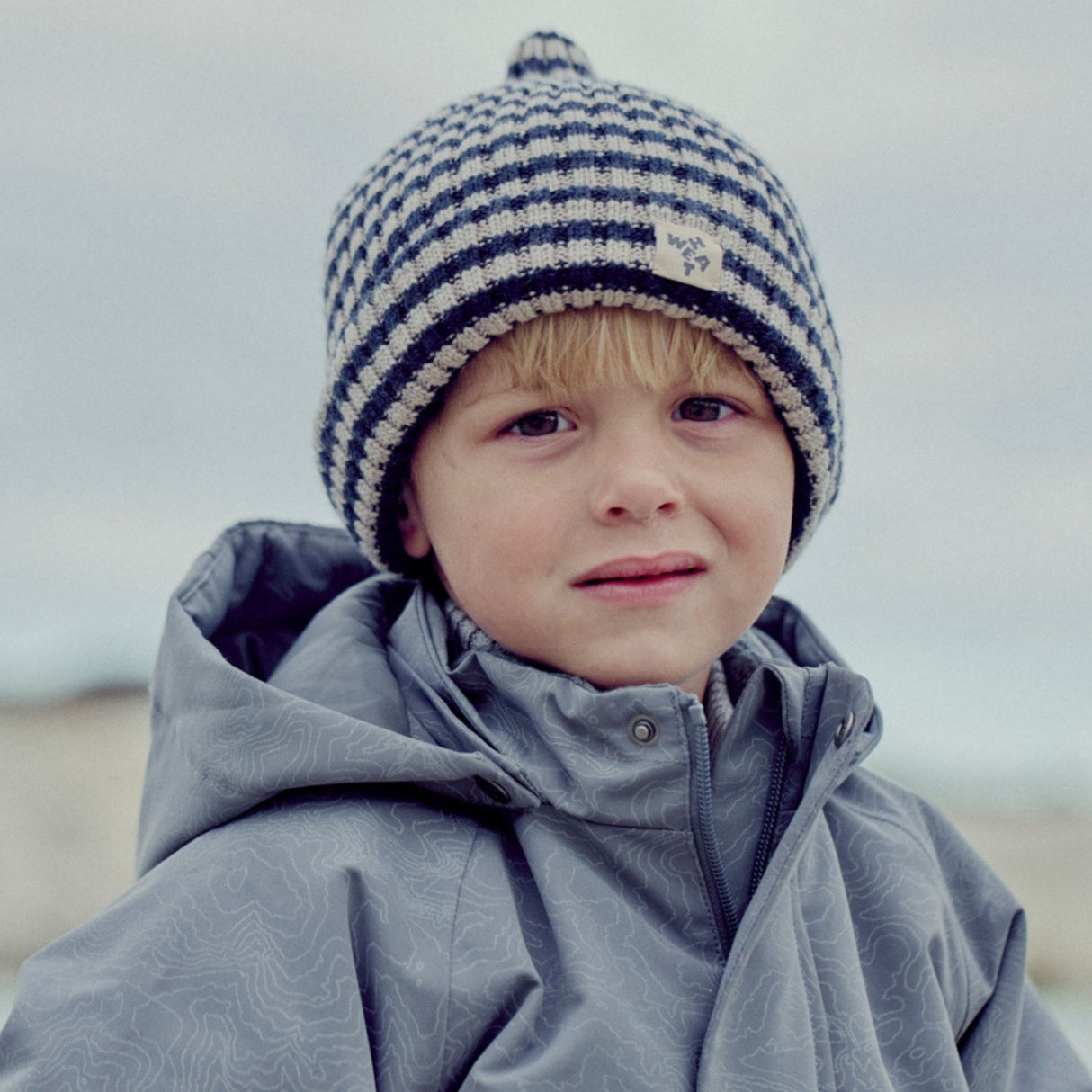 Wheat Reflective Elevation Map Snowsuit Miko