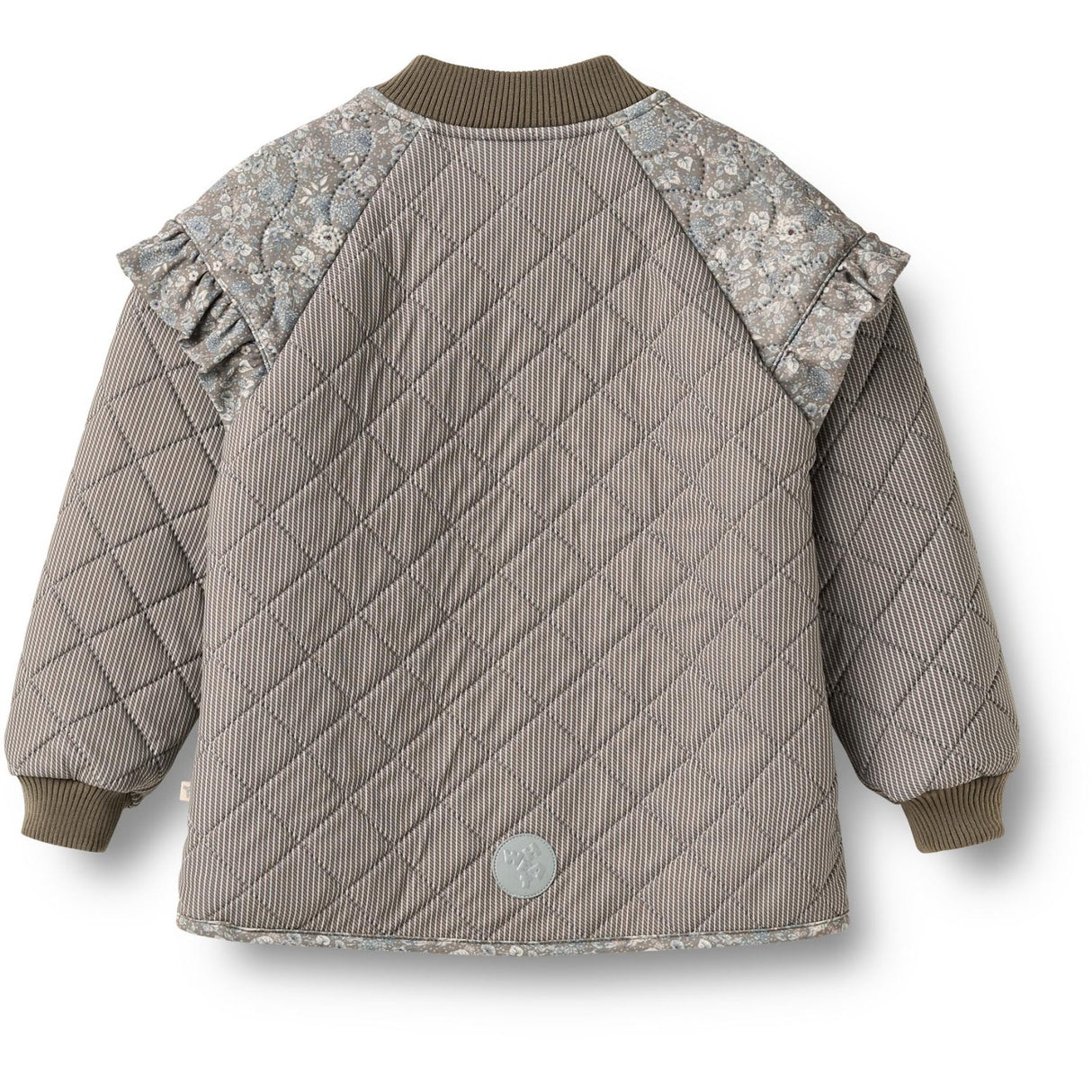 Wheat Brown Stripe Thermo Jacket Ellas