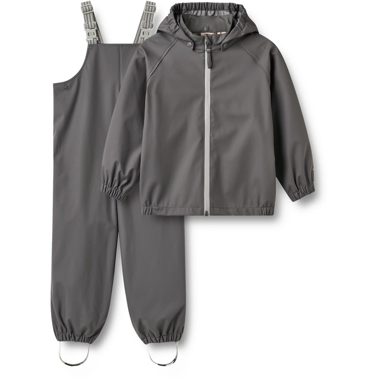 Wheat Dark Charcoal Rainwear Charlie Set