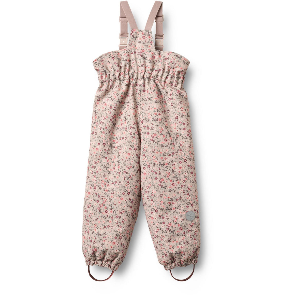 Wheat Grey Moon Flowers Ski Pants Sal