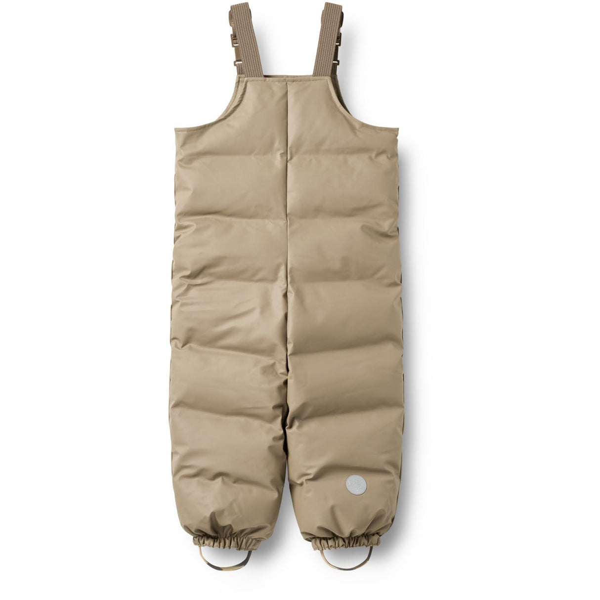 Wheat Grey Stone Puffer Track Pants Baakk