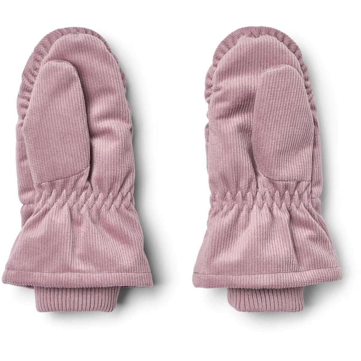 Wheat Lavender Puffer Mittens Jazz