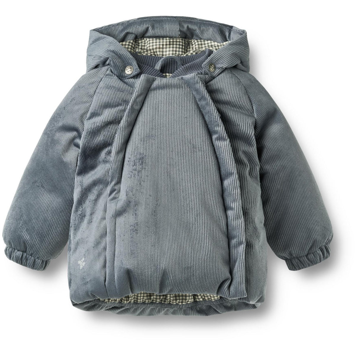 Wheat Greyblue Puffer Jacket Morgen