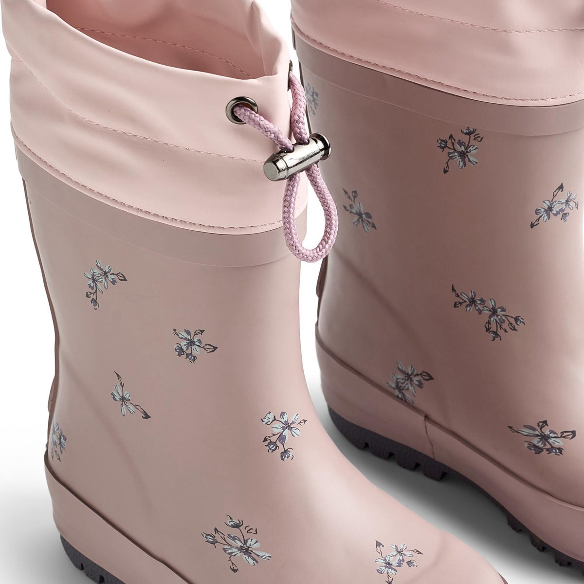 Wheat Dry Rose Flowers Rubber Boot Thermo