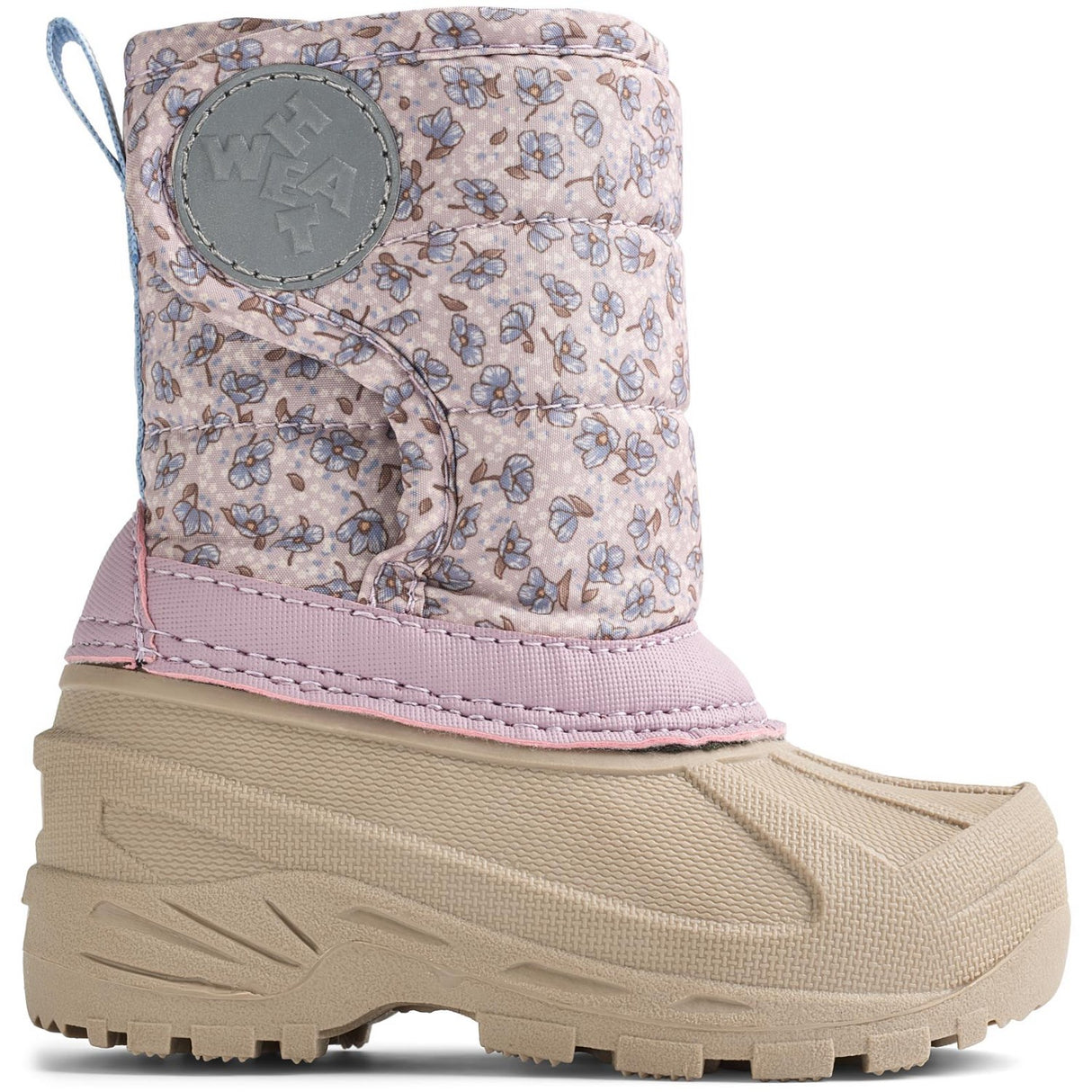 Wheat Lilac Blue Flowers Winterboot Winty