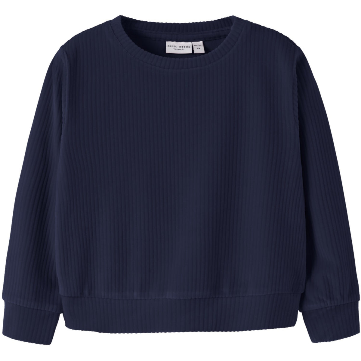 Name It Evening Blue Nmfveloa Ls Velvet Short Top