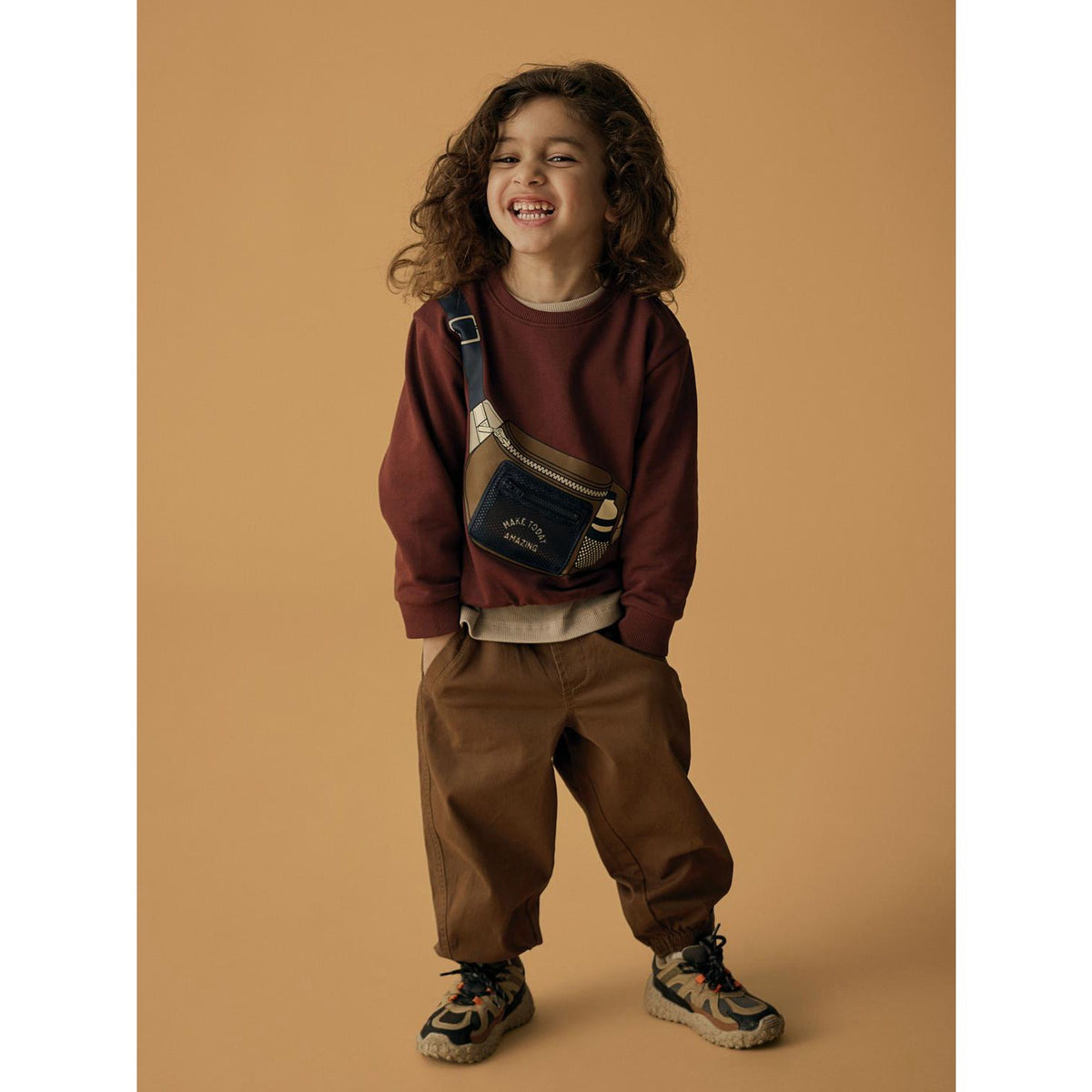 Name It Sepia Nmmben Jog Barrel R Twi Pants 3210-Ba