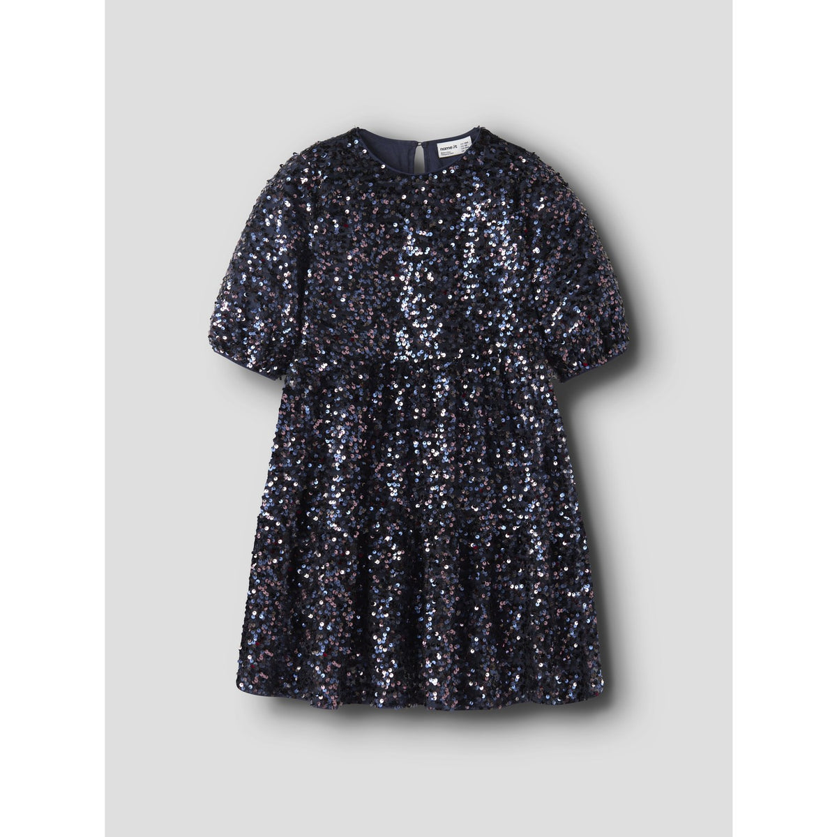 Name It Evening Blue Nkfrinoa 3/4 Sl Dress