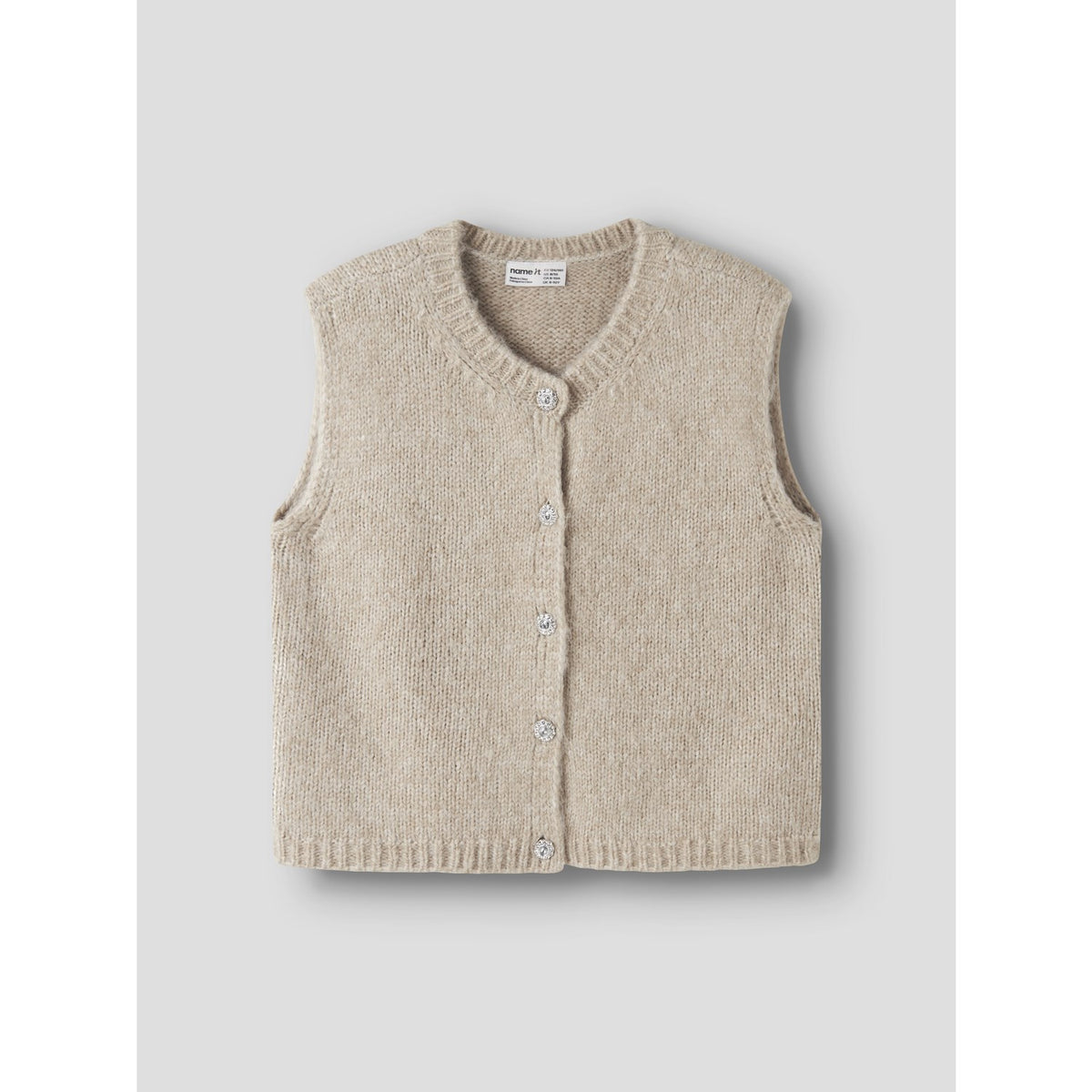 Name It Peyote Melange Nkfreta Knit Vest