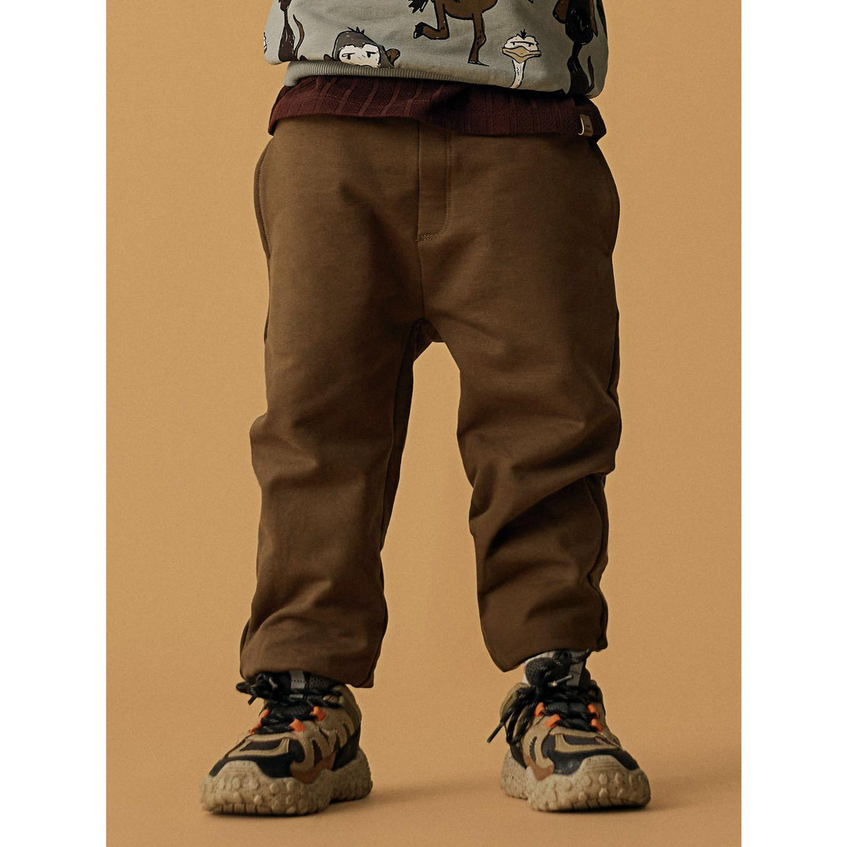Name It Sepia Nmmrugo Nreg Sweat Pants Bru