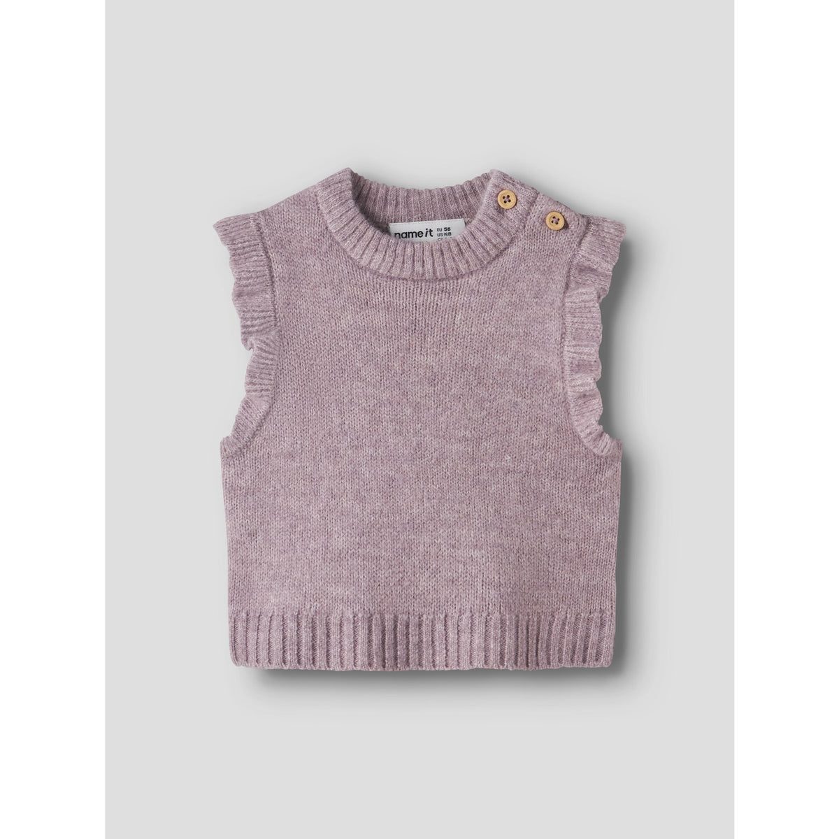 Name It Mauve Shadows Nbfrosely Knit Slipover