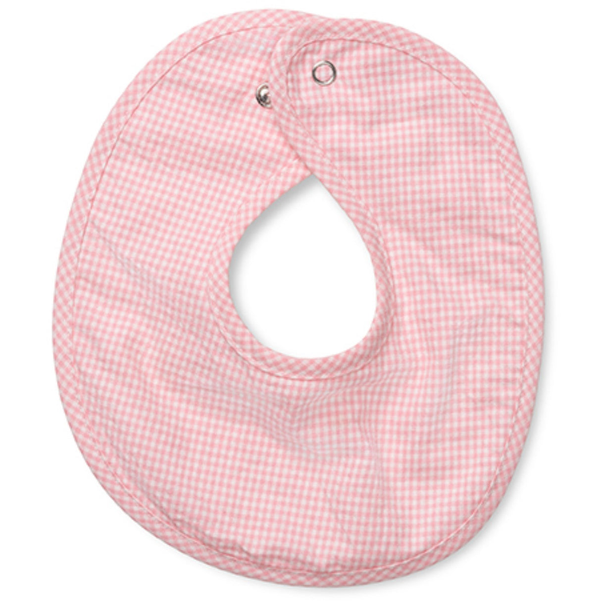 Lalaby Tiny Check Pink Classic Bib