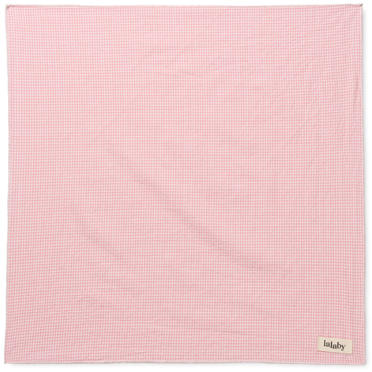 Lalaby Tiny Check Pink Eddie Scarf
