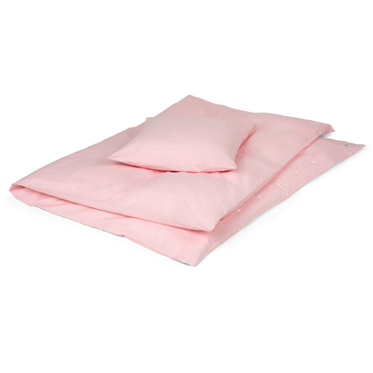 Lalaby Tiny Check Pink Classic Baby Bedding