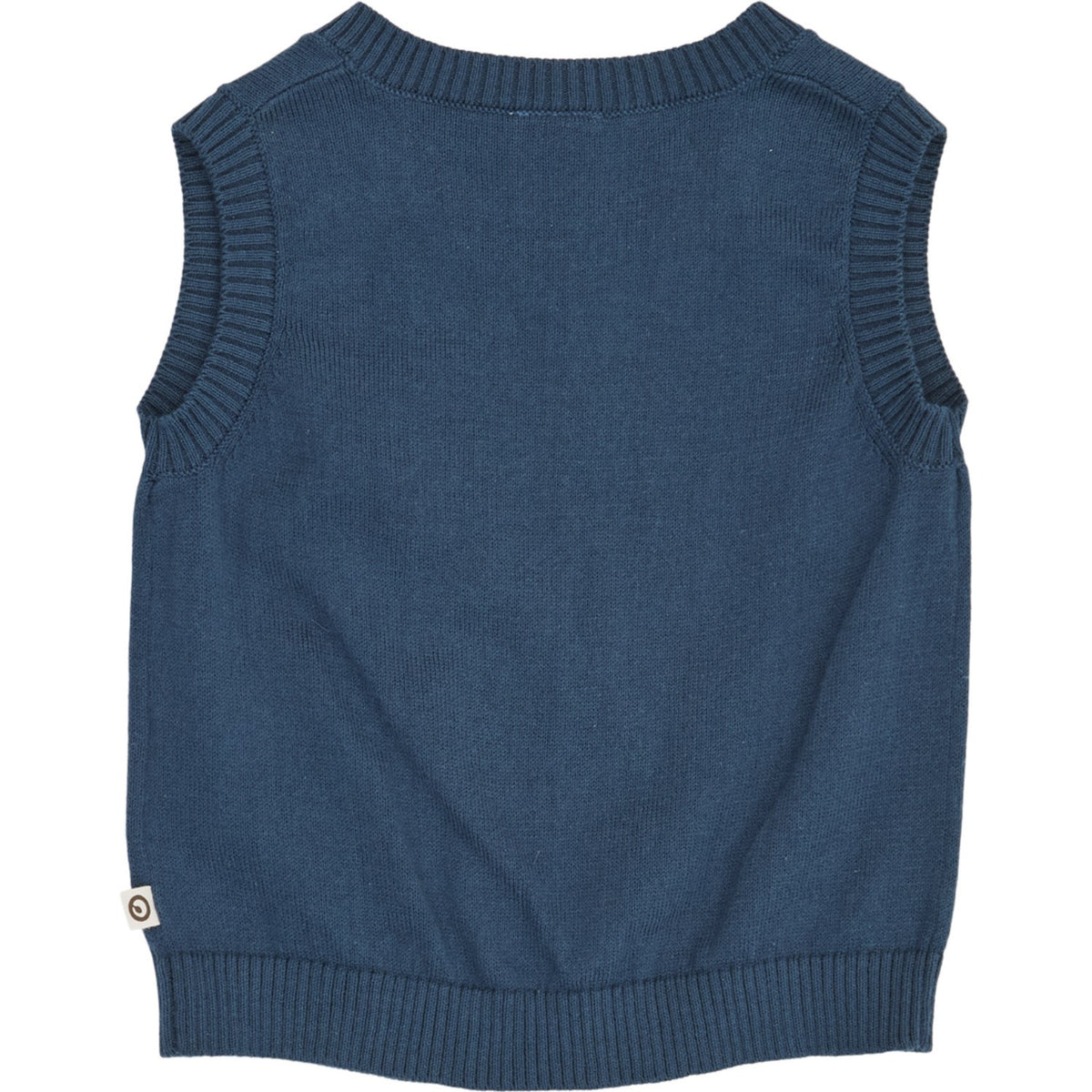 Müsli Navy Old English Knit Vest Baby
