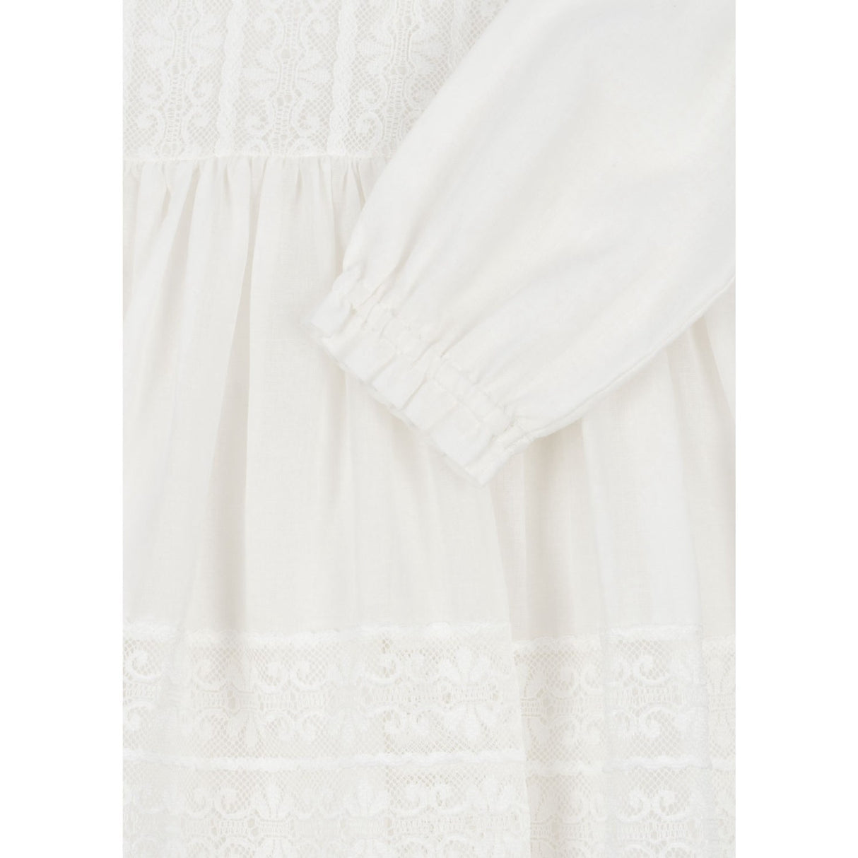 Konges Sløjd Optic White Bambina Dress Gots