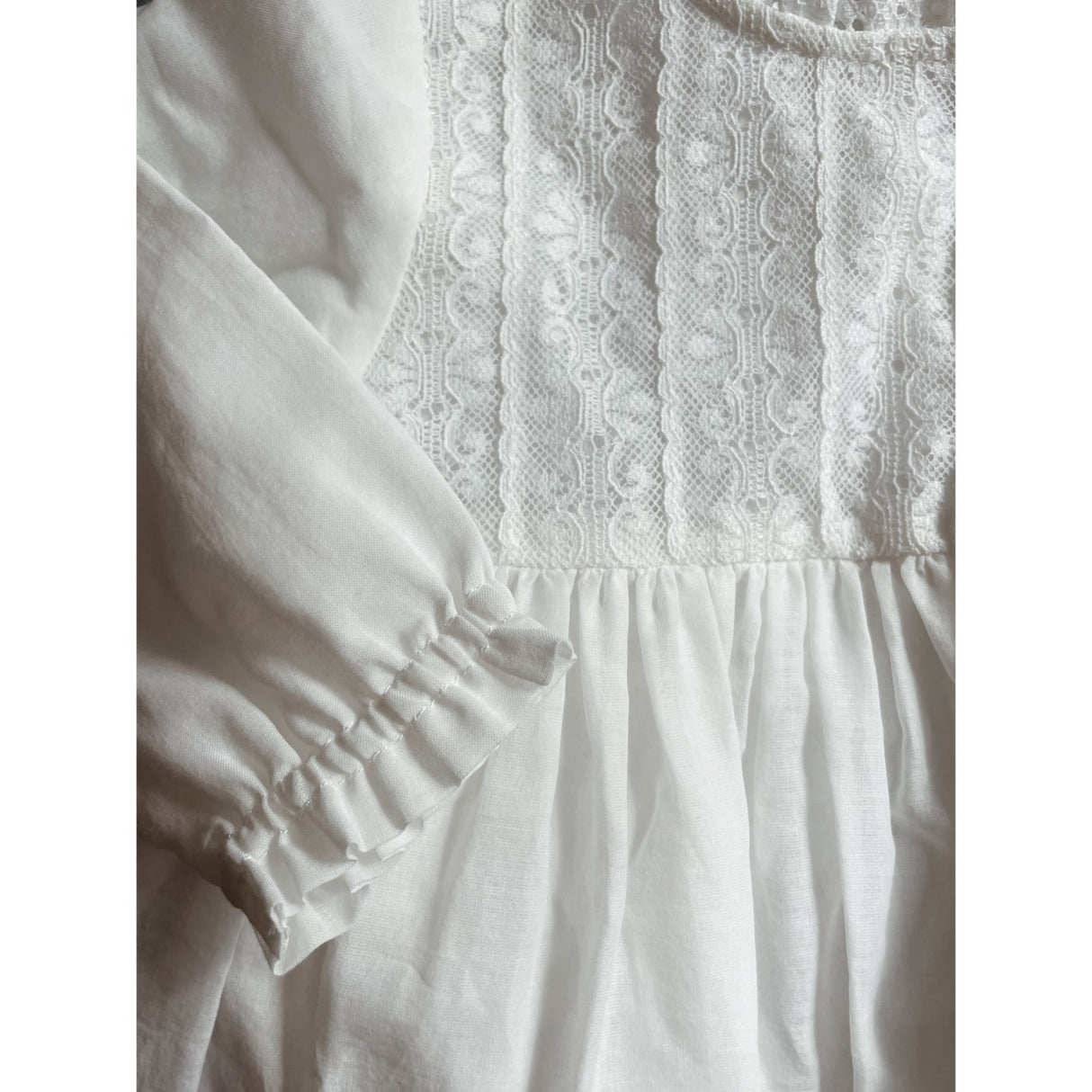 Konges Sløjd Optic White Bambina Dress Gots