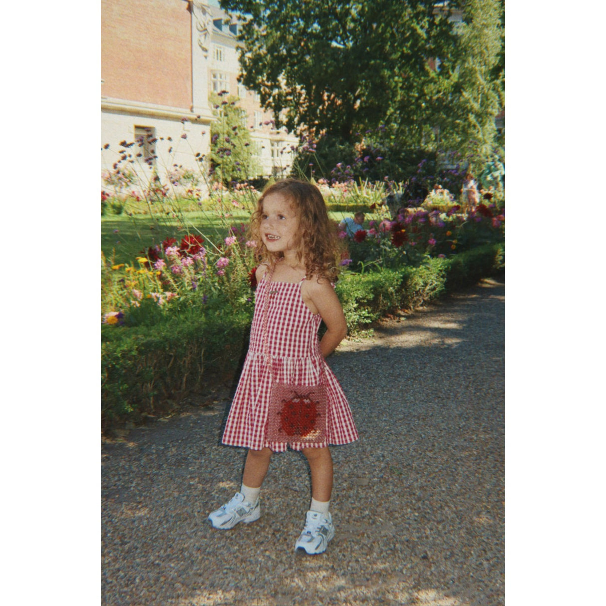 Konges Sløjd Raspberry Check Isotta Dress Gots