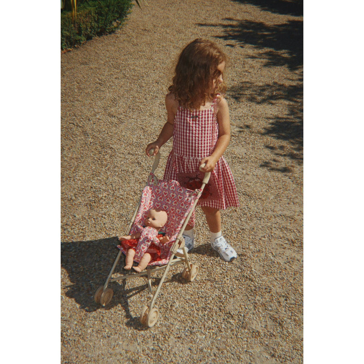 Konges Sløjd Raspberry Check Isotta Dress Gots