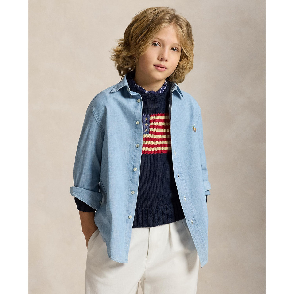 Polo Ralph Lauren Lt Blue Sport Shirt