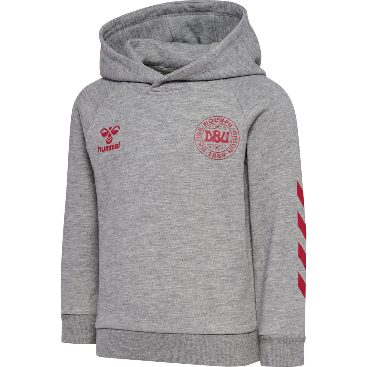 Hummel Grey Melange Jr Reg Dbu Hoodie