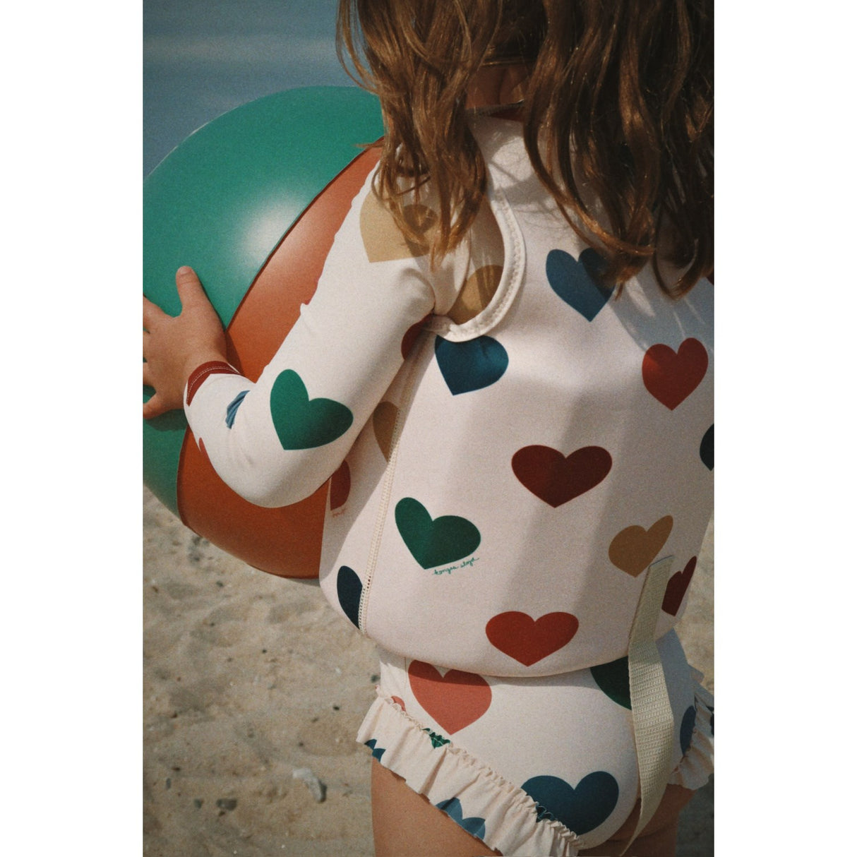 Konges Sløjd Bon Coeur Coloré Manuca Ls Swimsuit Grs