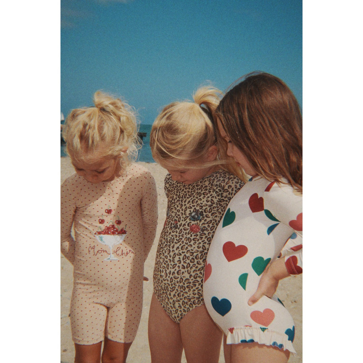 Konges Sløjd Bon Coeur Coloré Manuca Ls Swimsuit Grs