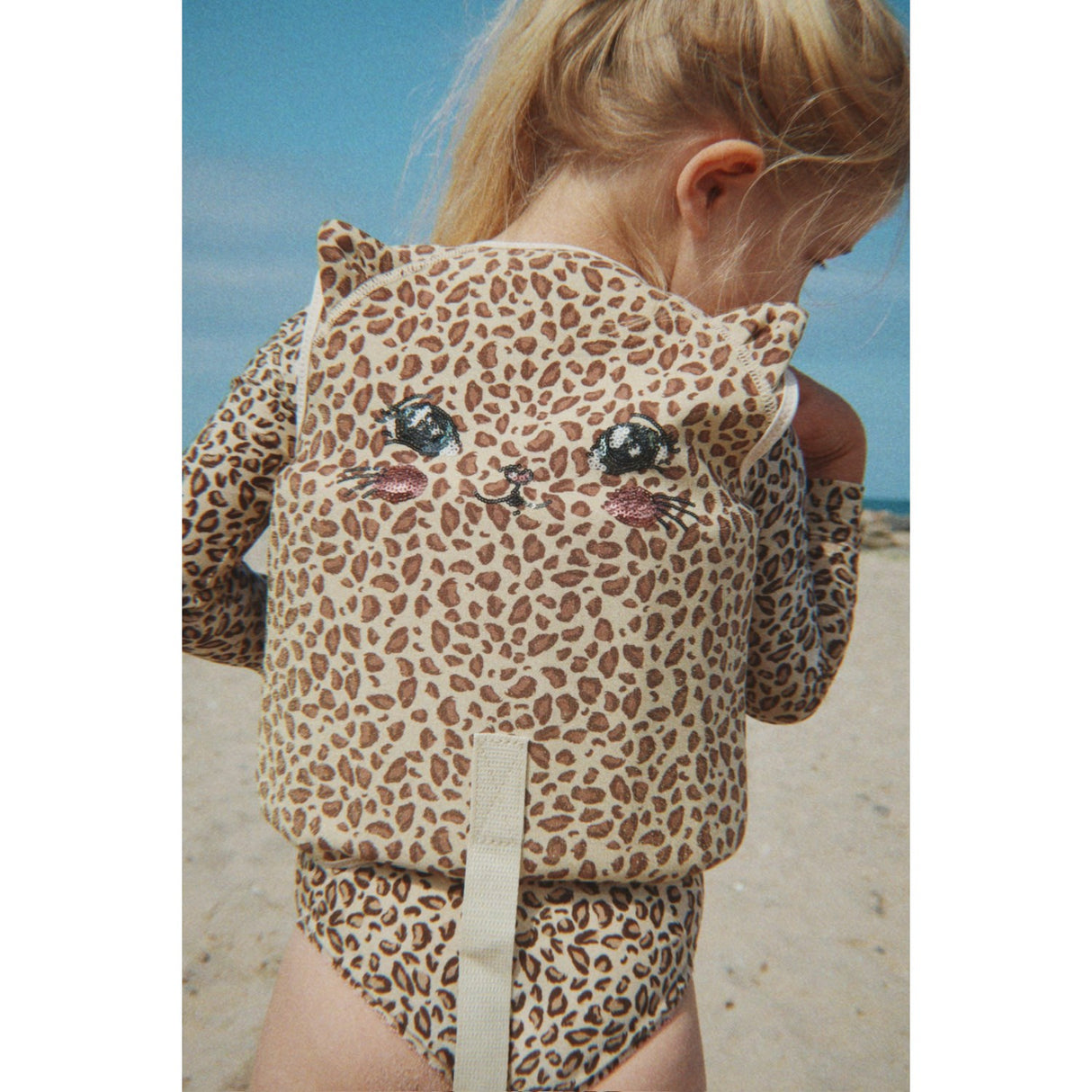 Konges Sløjd Leo Kitty Ls Swimsuit