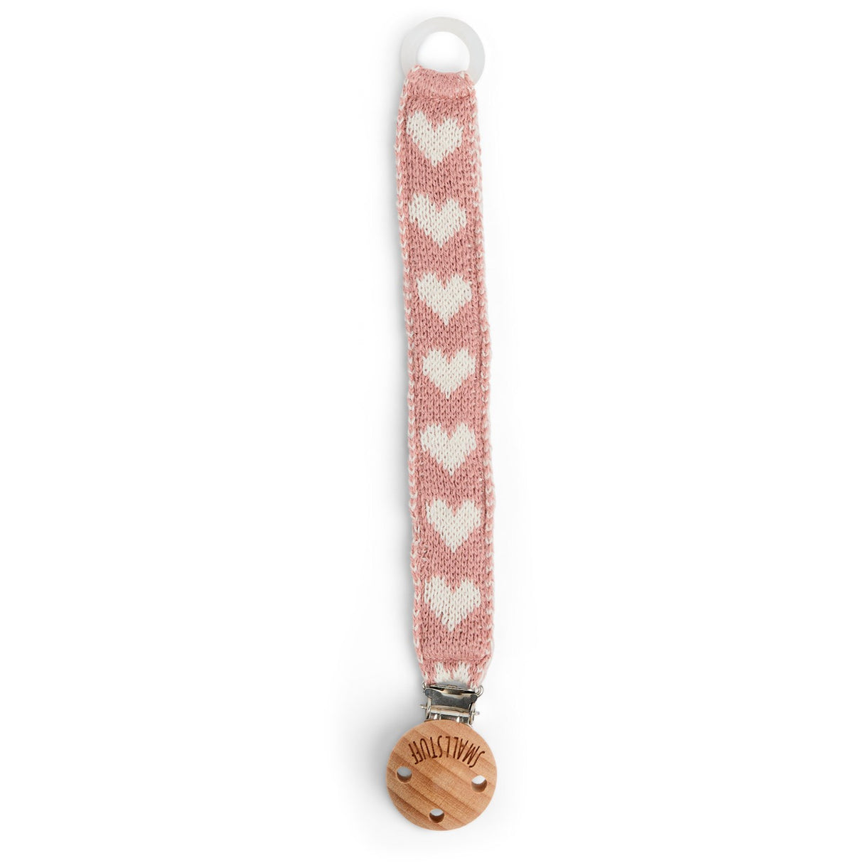 Smallstuff Powder Hearts Pacifier String