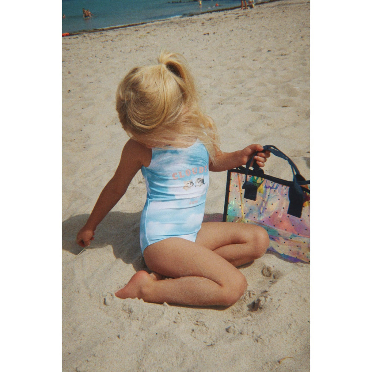 Konges Sløjd Cloudy Cats Cloudy Swimsuit Grs