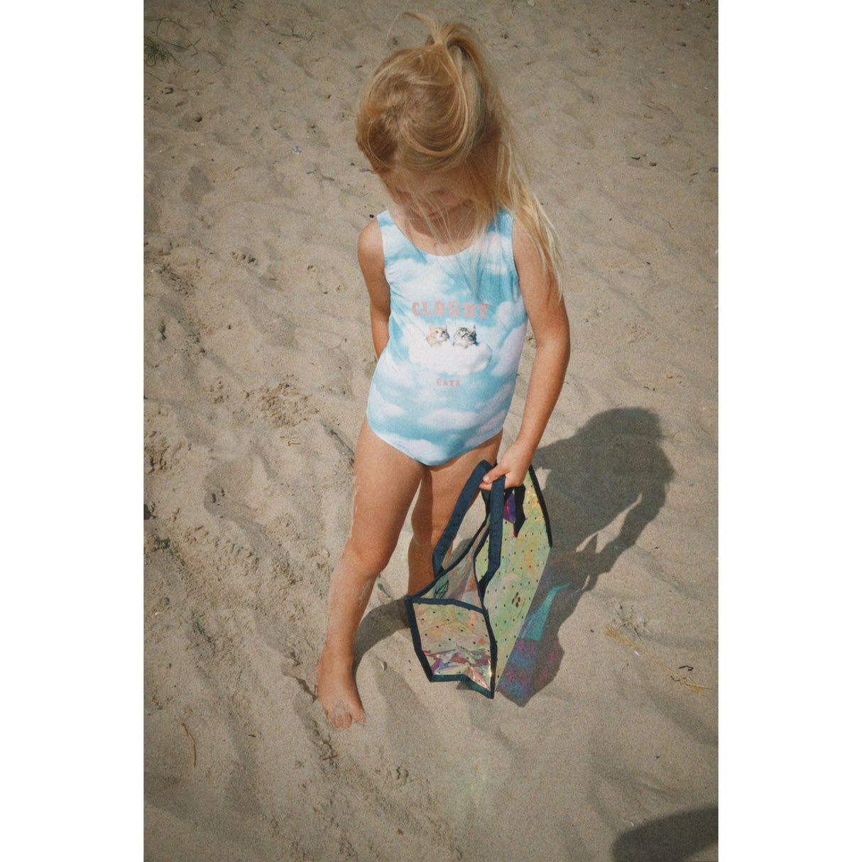 Konges Sløjd Cloudy Cats Cloudy Swimsuit Grs