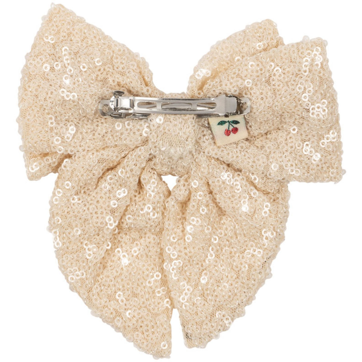 Konges Sløjd White Smoke Aries Sequin Bow Hair Clip