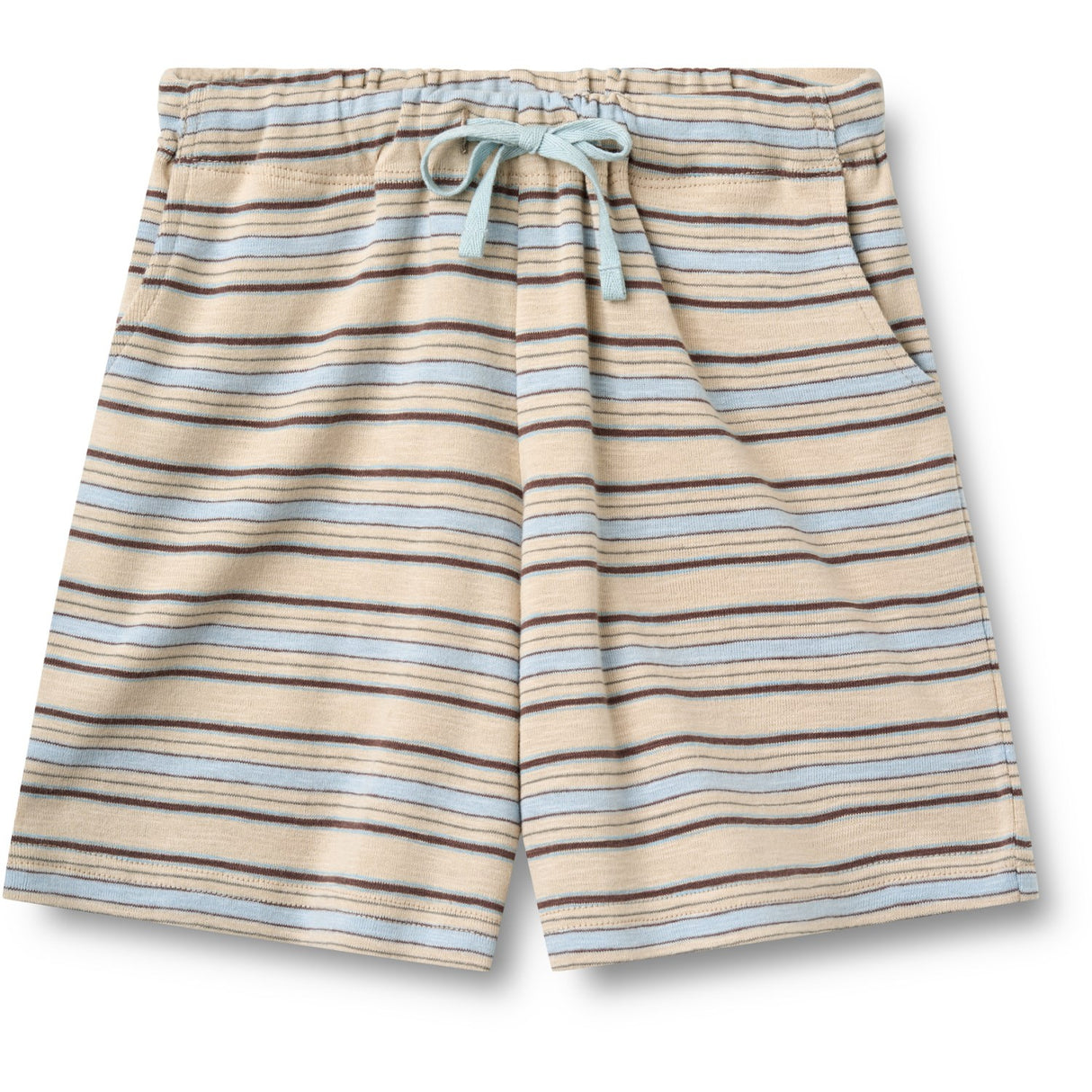 Wheat Multi Blue Stripe Shorts Kalle