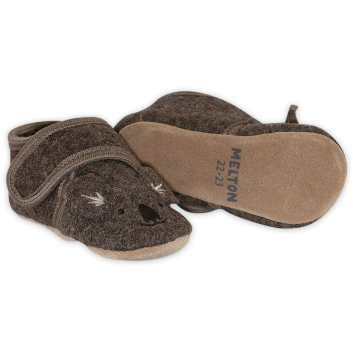 MELTON Denver Melange Koala Wool Slippers